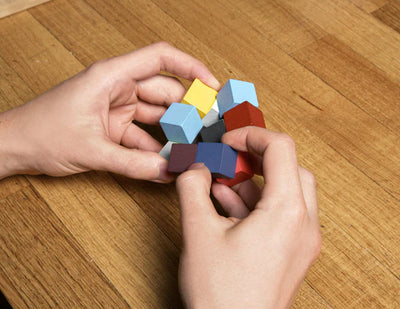 Elasti Cube 3D Wooden Puzzle Cube