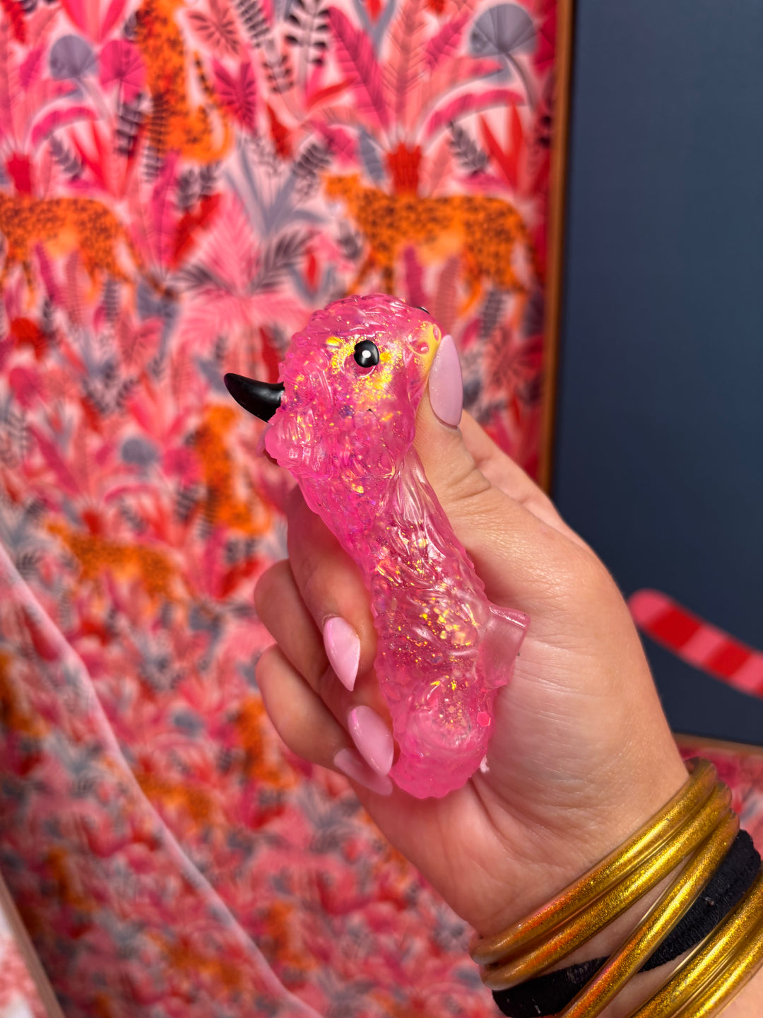 Glitter Highland Cow Squishy