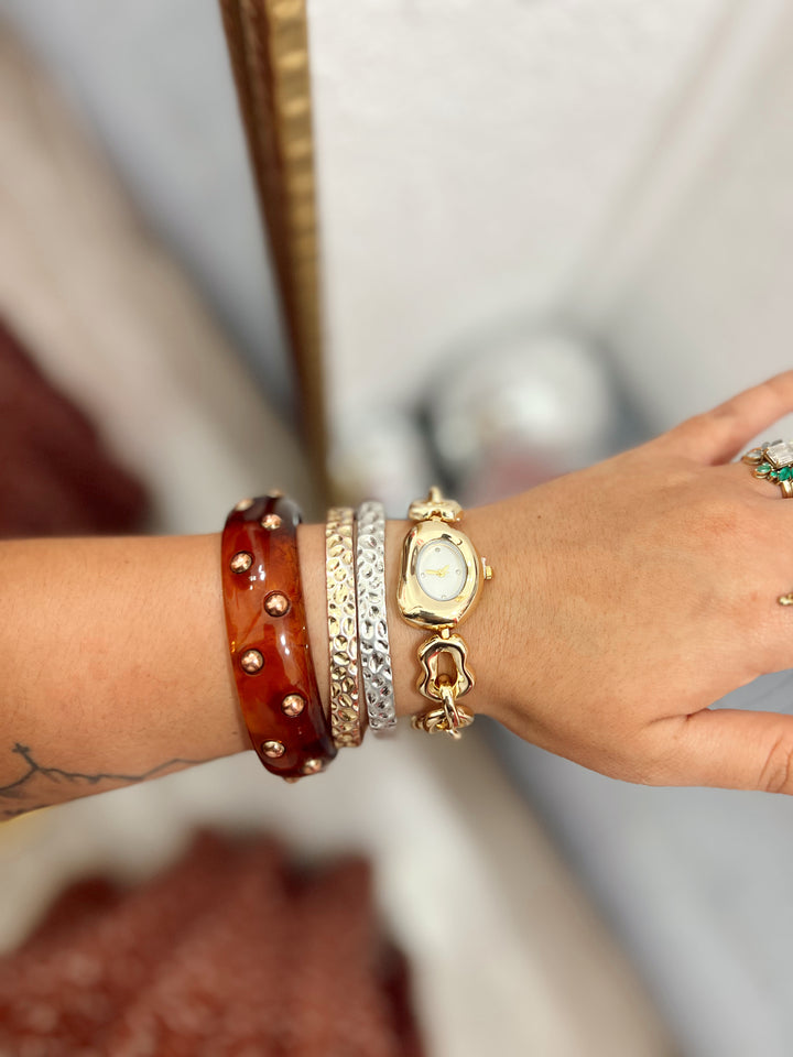 Time Will Tell Link Chain Watch