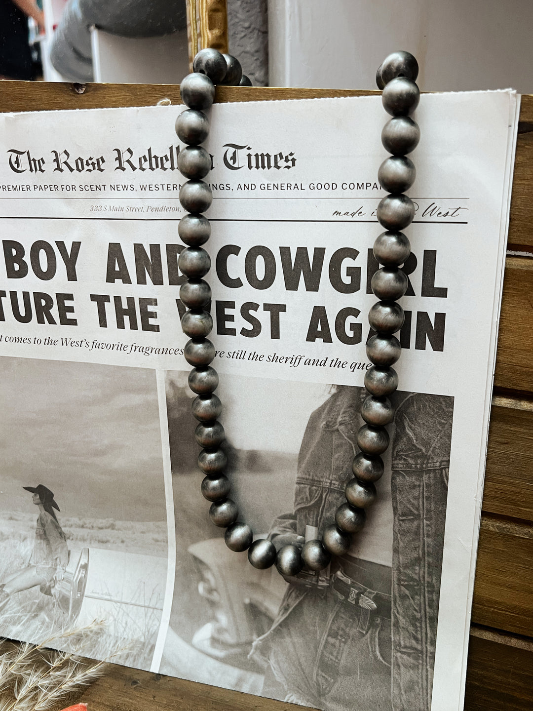 Trailblazer Bead Statement Necklace