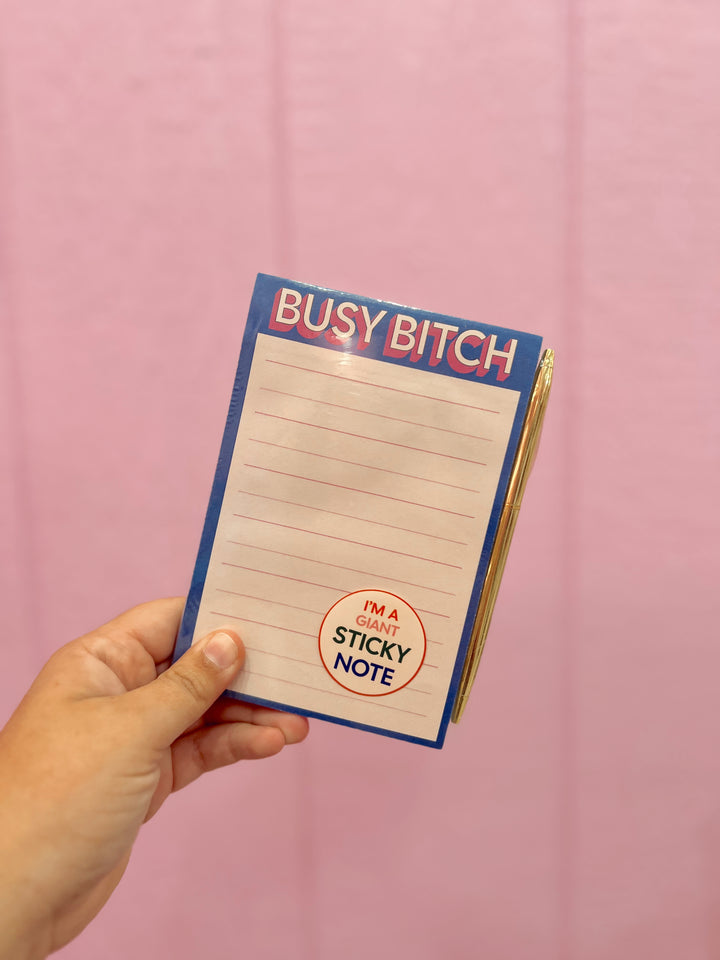 Busy Bitch Sticky Note