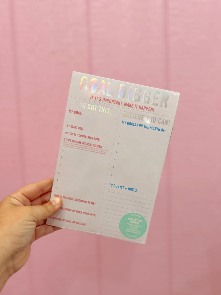 Goal Digger Notepad