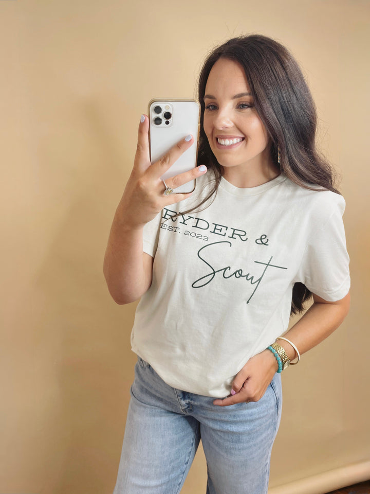 Ryder & Scout Logo Tee