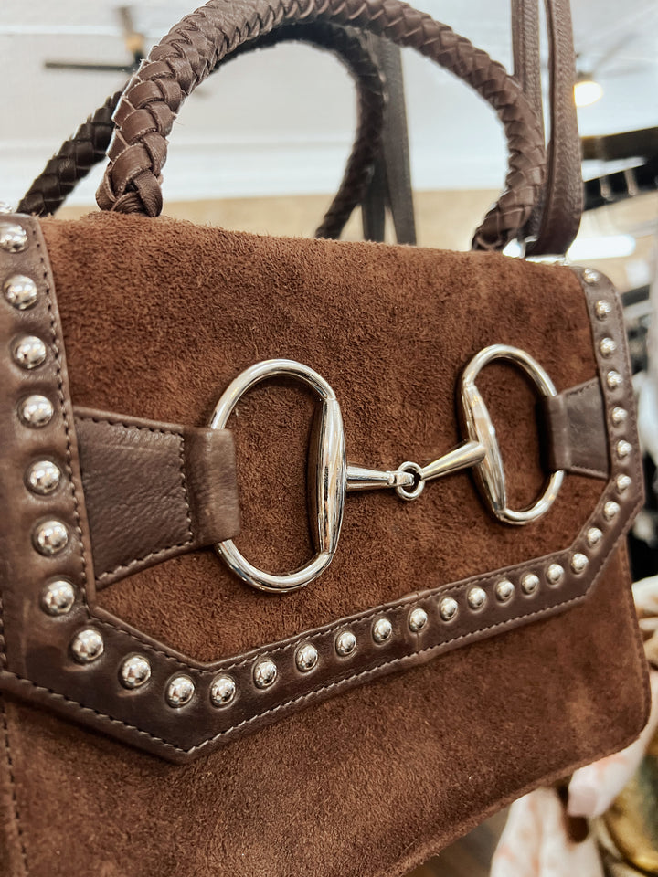 Saddle & Studs Snaffle Bag