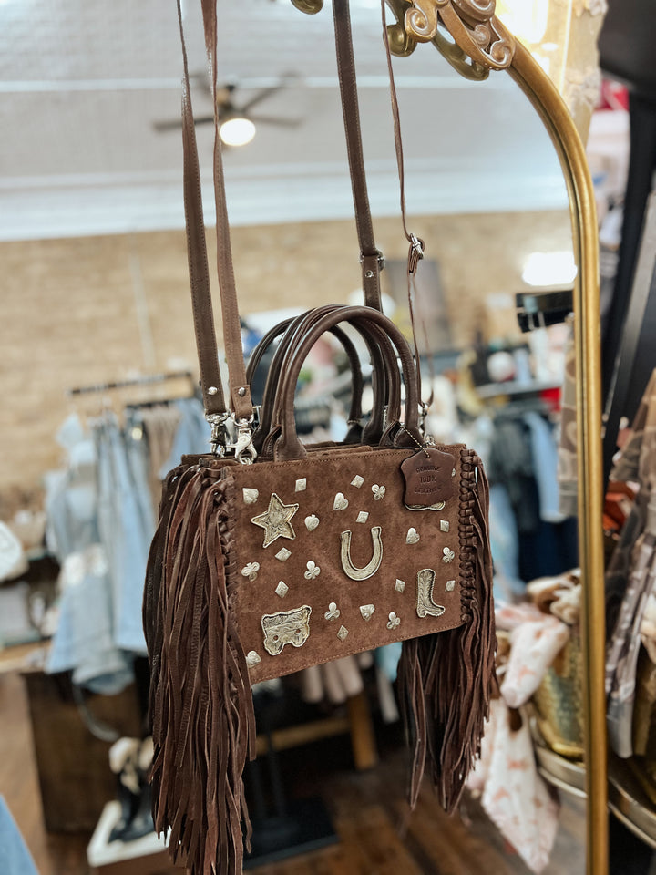 Wild West Fringe & Stud Bag