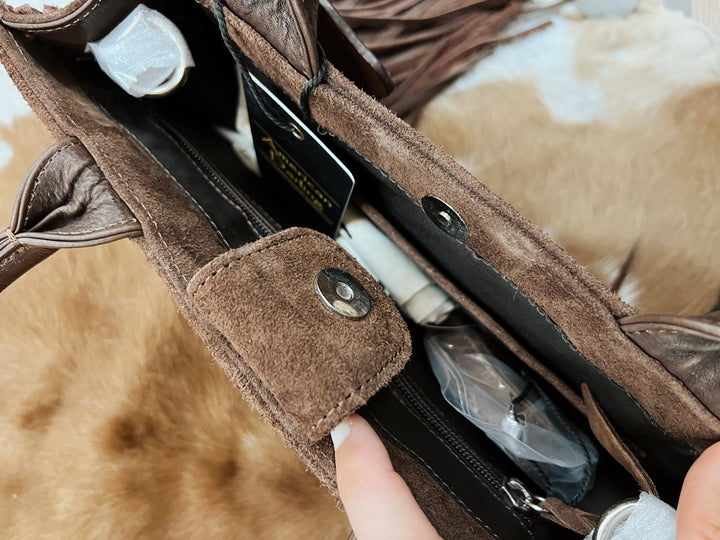 Wild West Fringe & Stud Bag