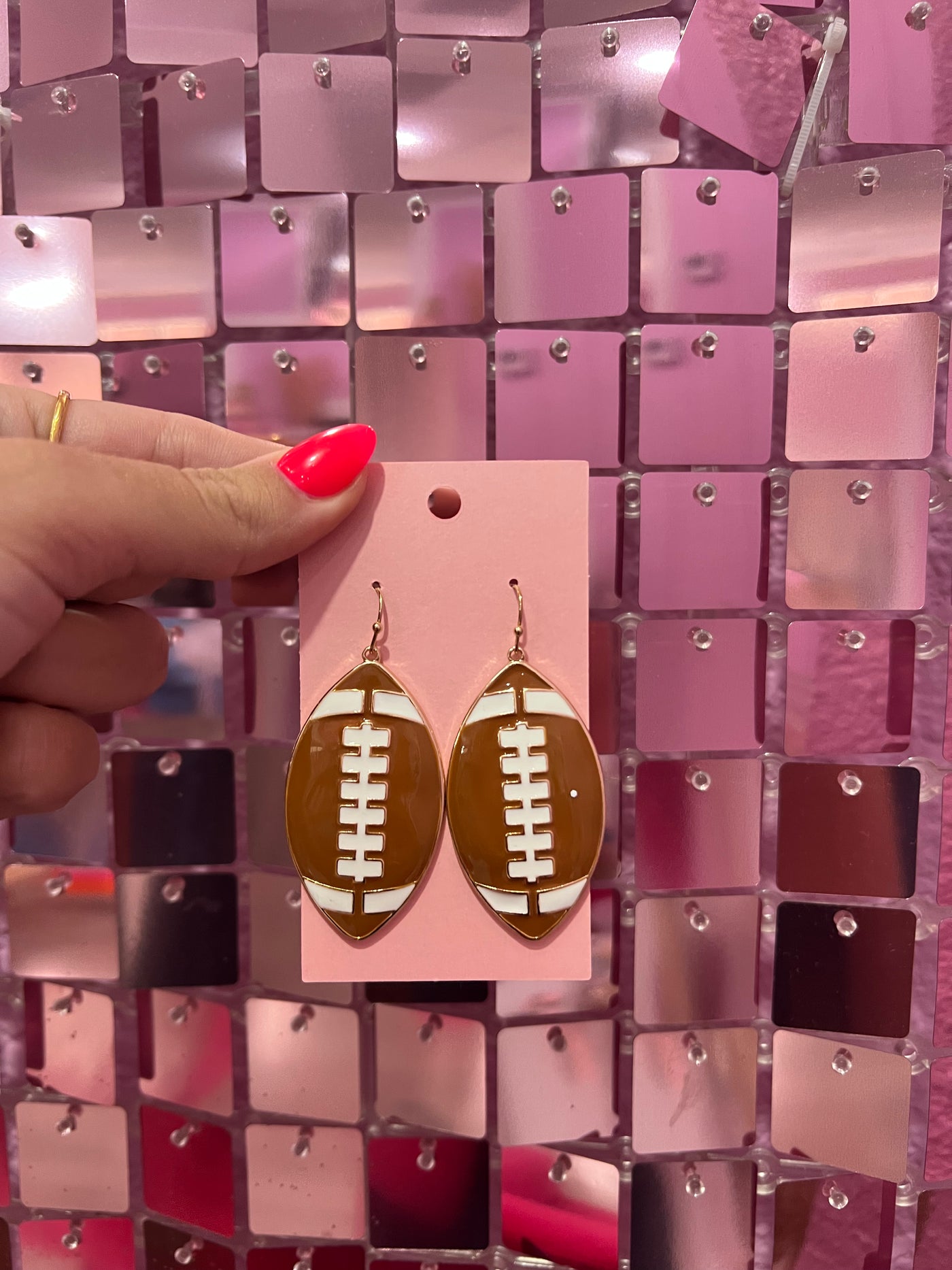 Field Goal Earrings