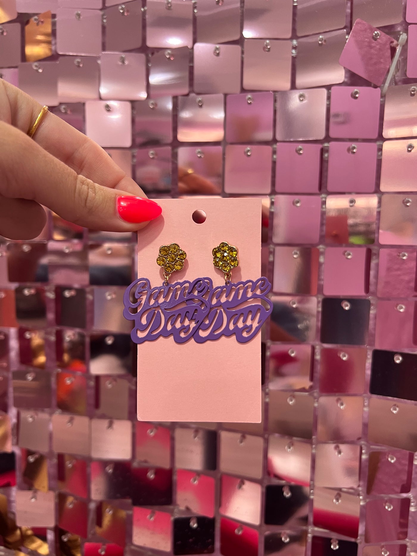 Game Day Earrings