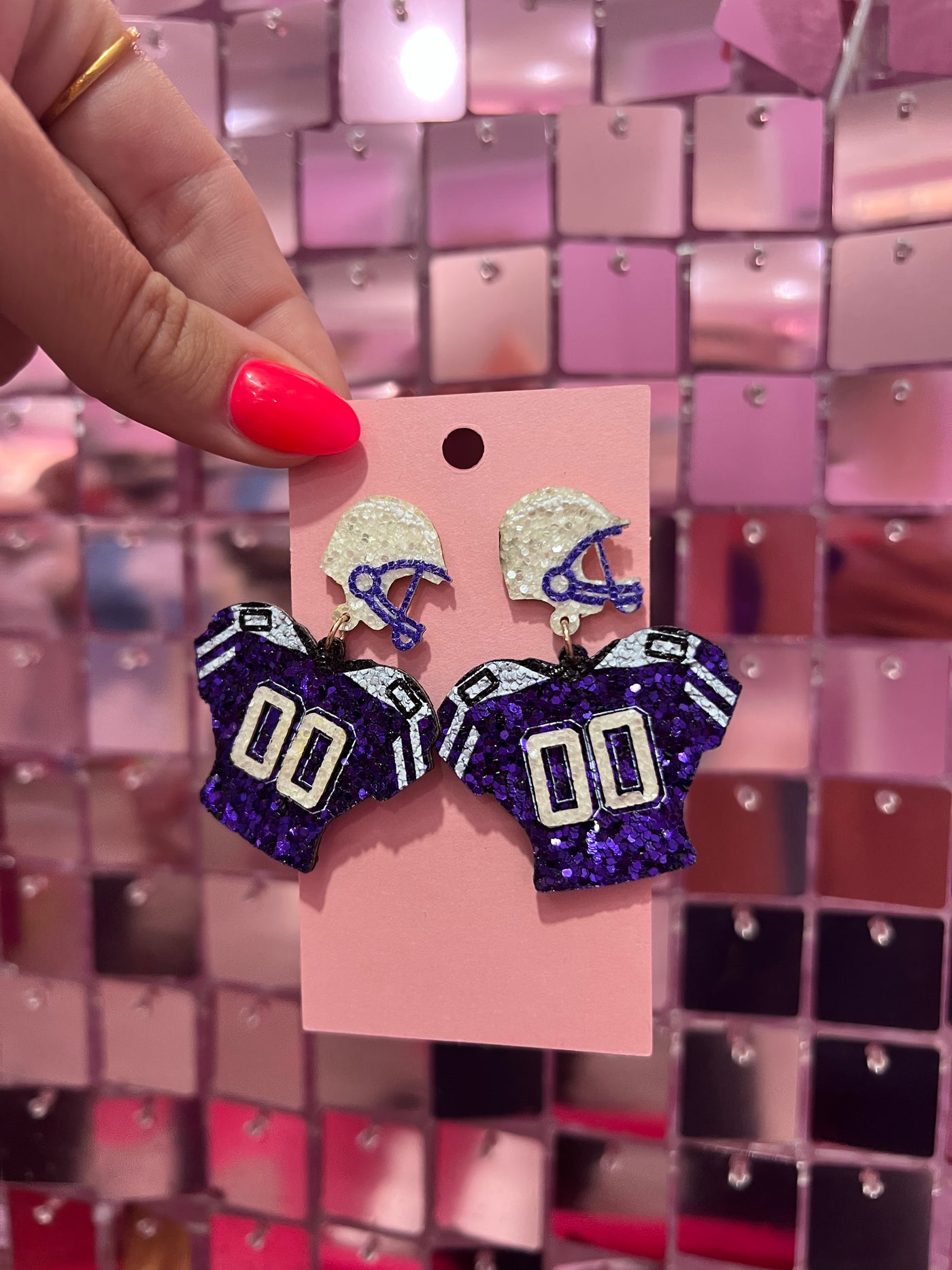 Quarterback Earrings