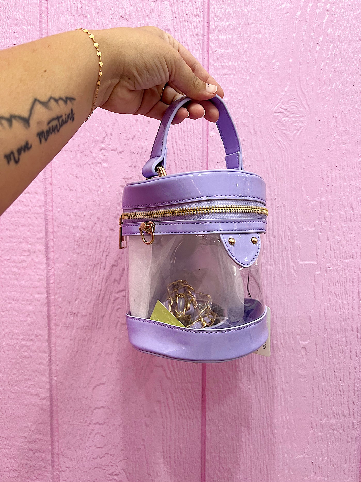 Lavender Love Game Day Bag
