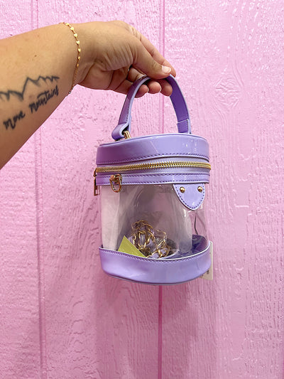 Lavender Love Game Day Bag