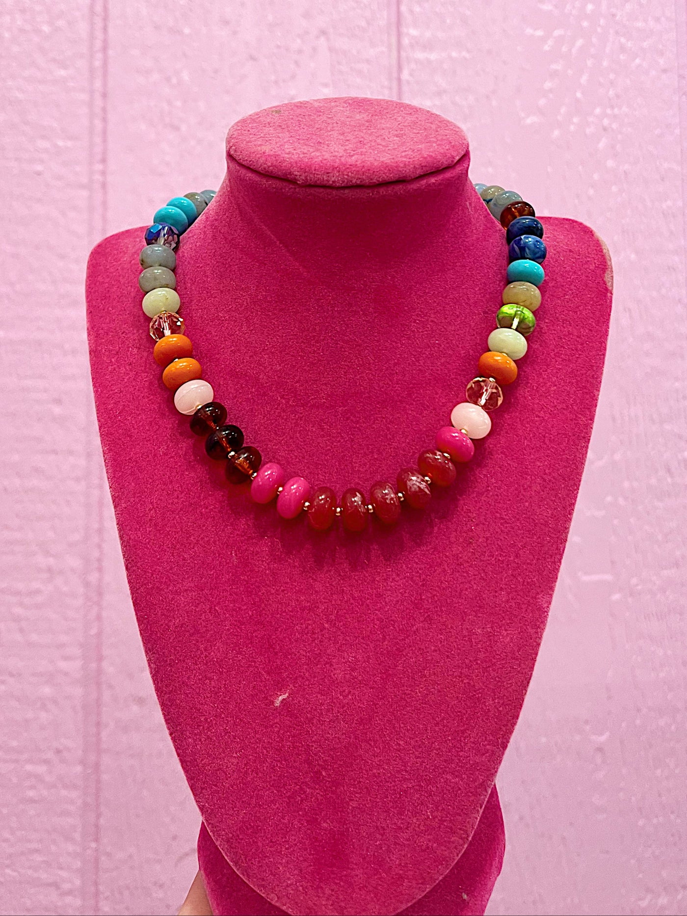 Island Girl Beaded Necklace