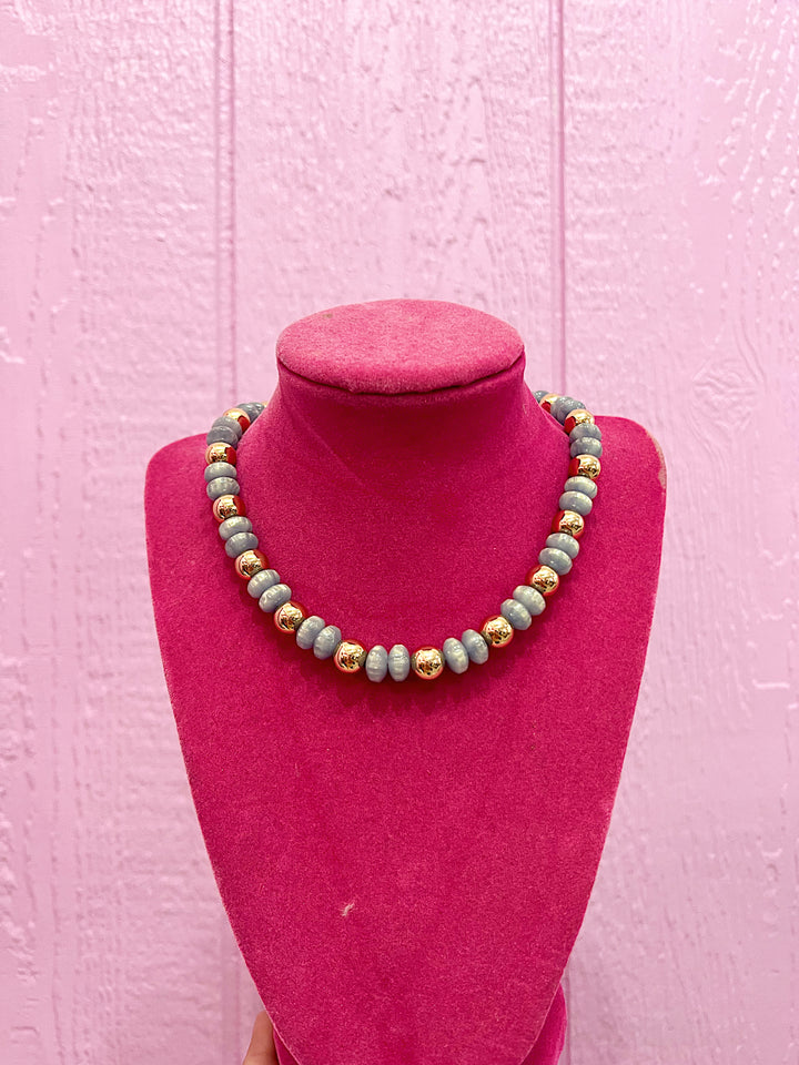 Spring Beauty Beaded Necklace