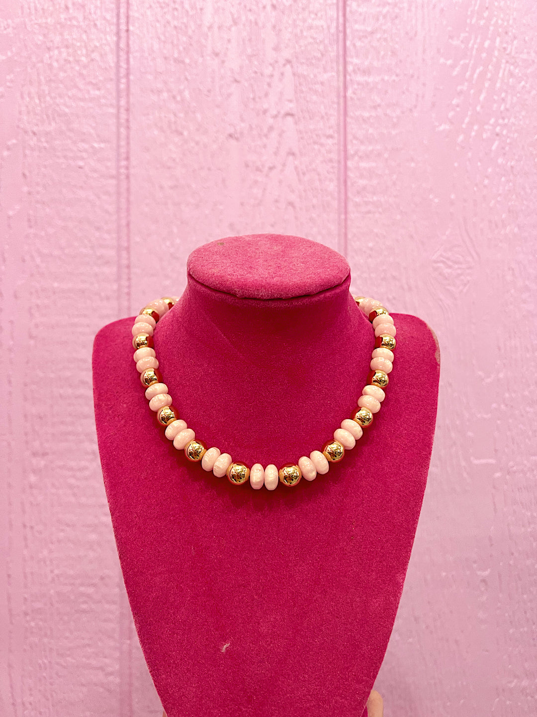 Spring Beauty Beaded Necklace