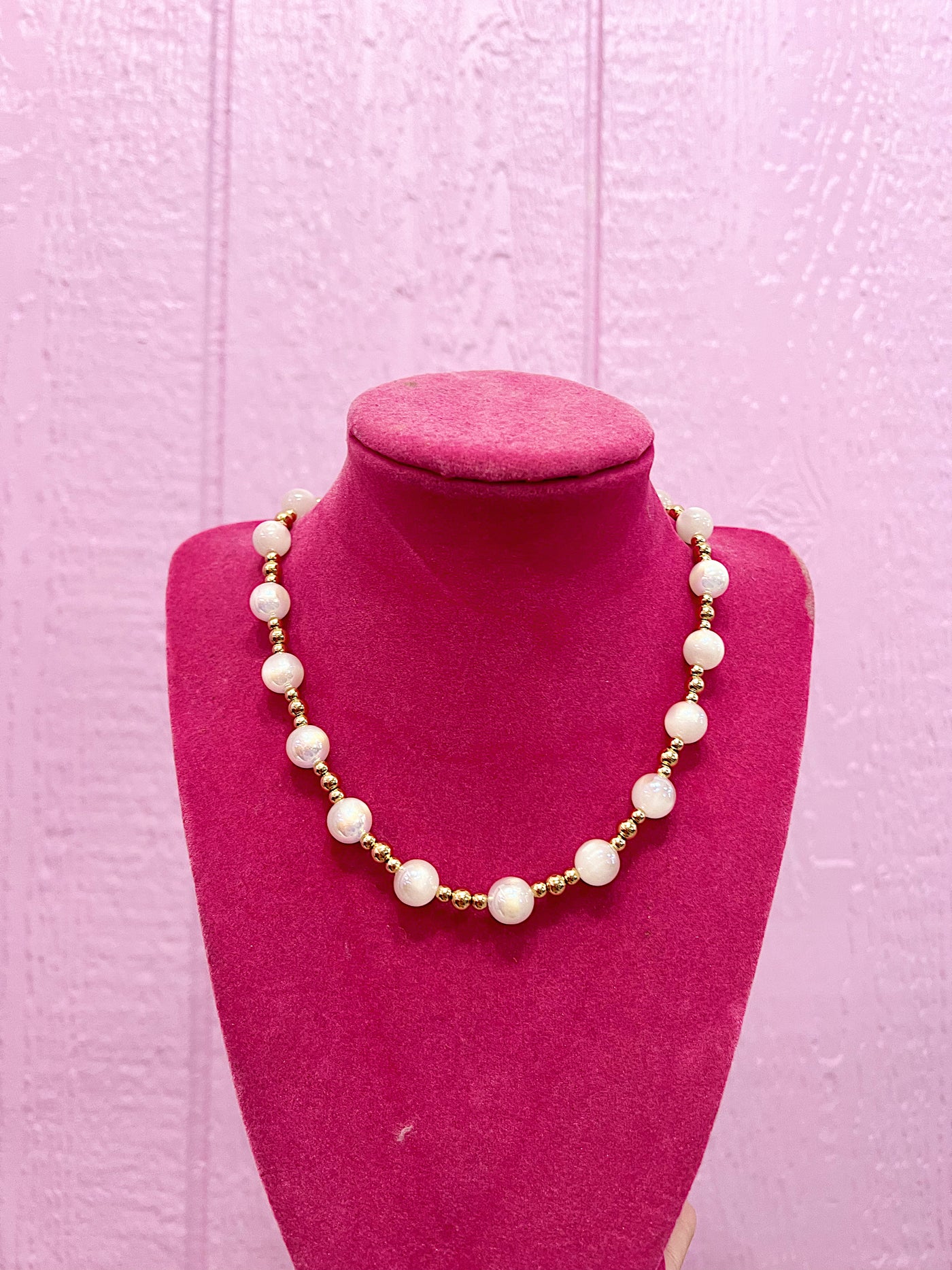 Seashore Beaded Necklace