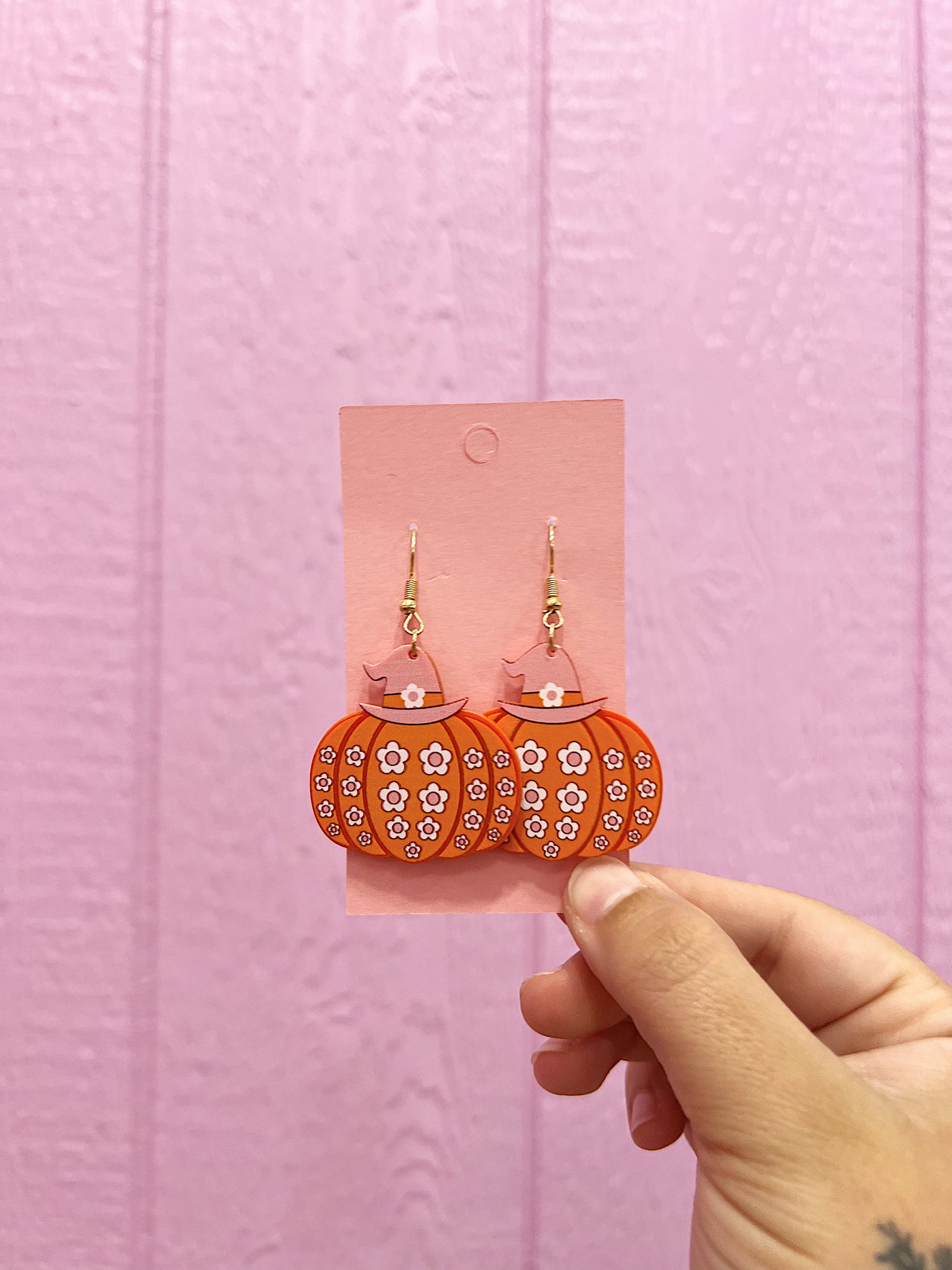 Boho Pumpkin Earrins