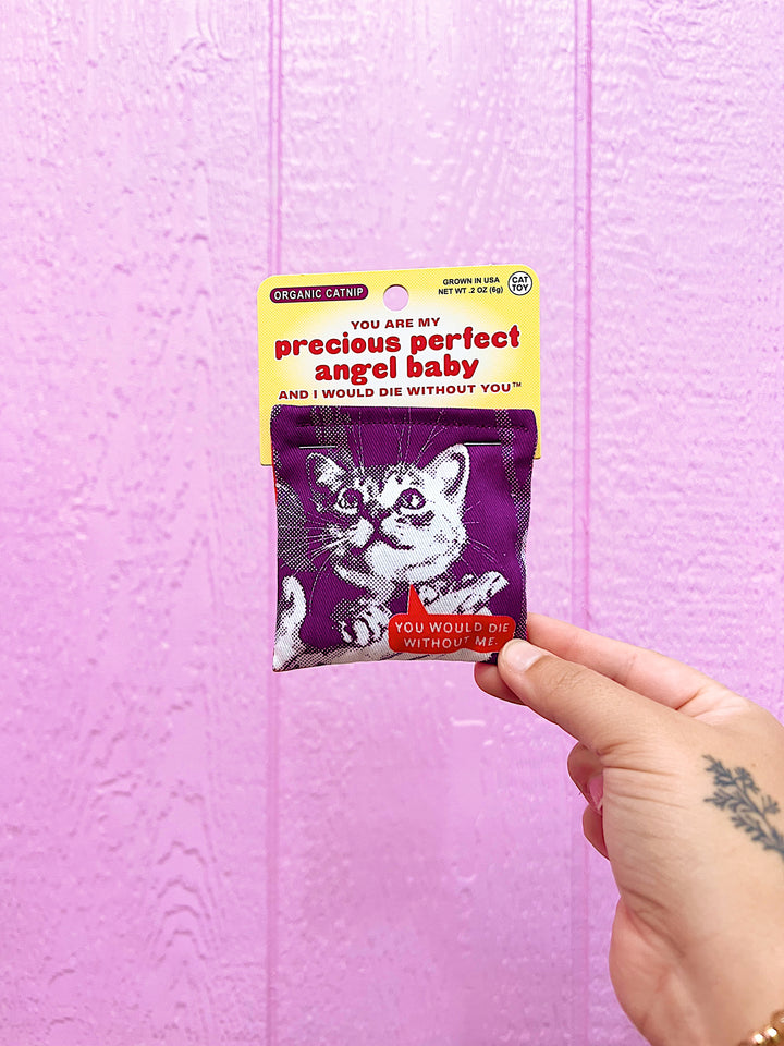 Precious Perfect Angel Baby Catnip Toy