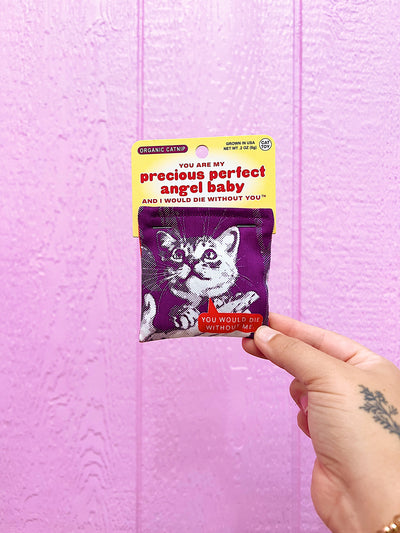 Precious Perfect Angel Baby Catnip Toy