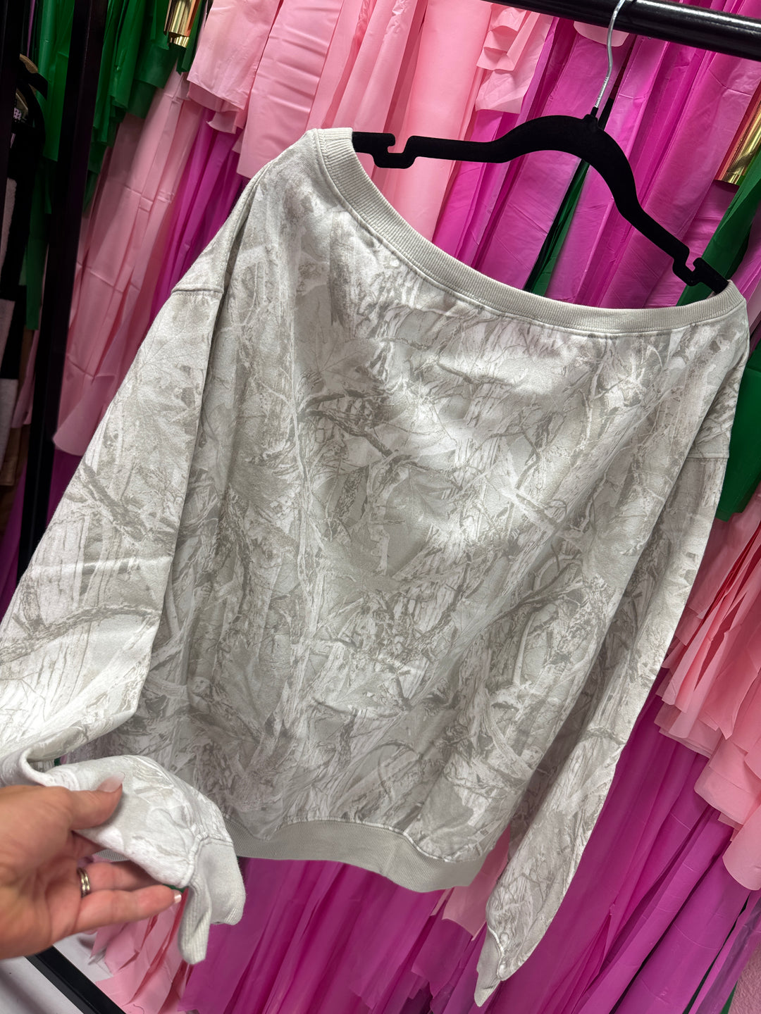 Camo Terrain Slouch Top