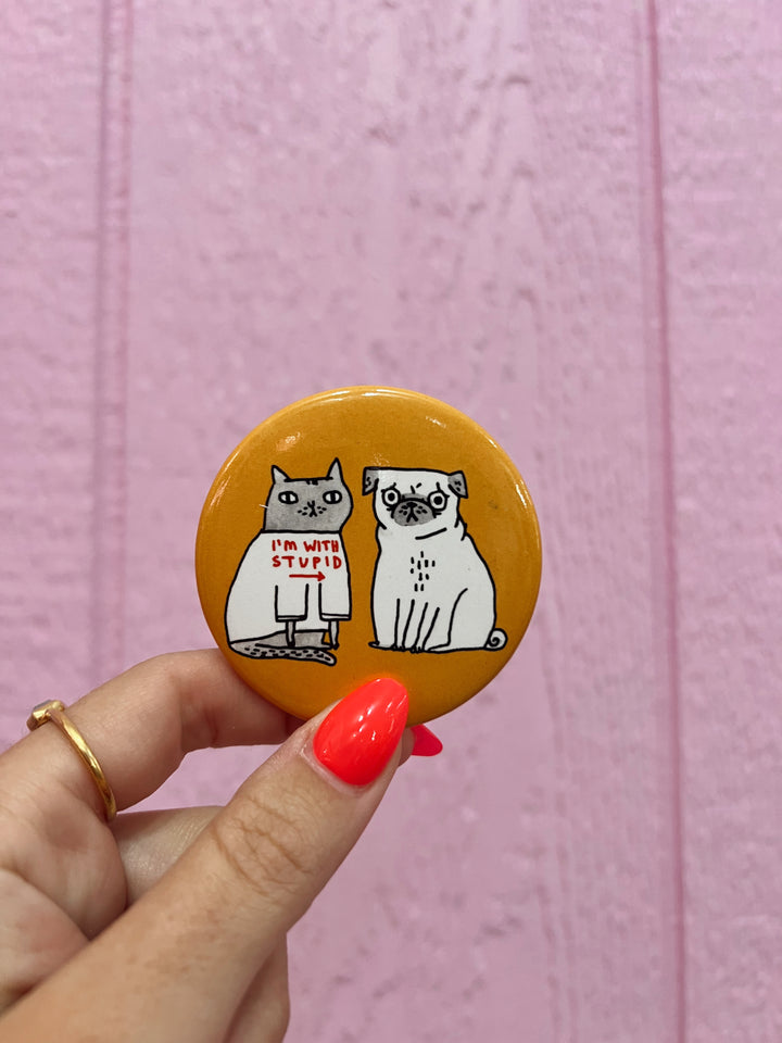 I'm With Stupid Magnet