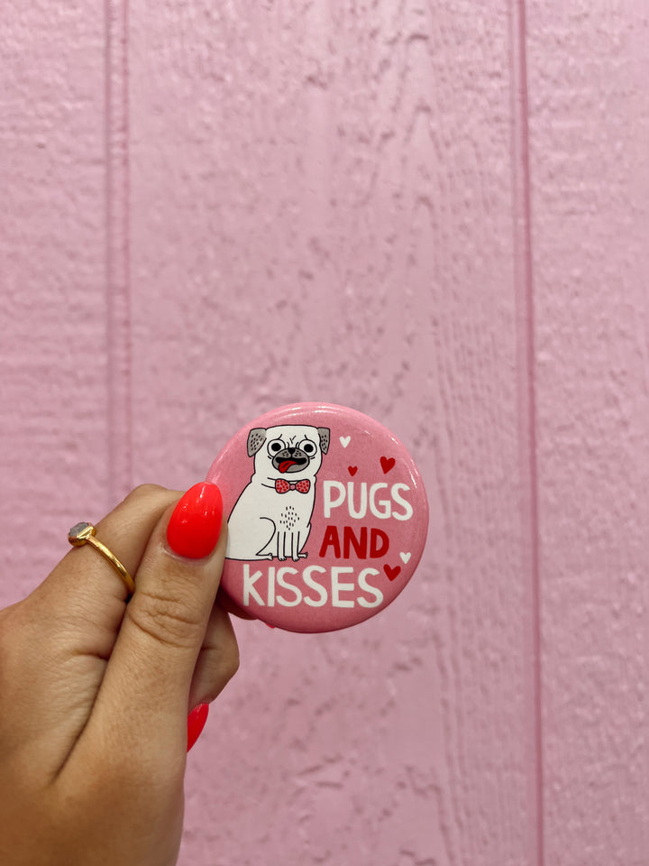 Pugs & Kisses Magnet