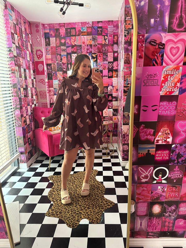 The Briley Boot Dress