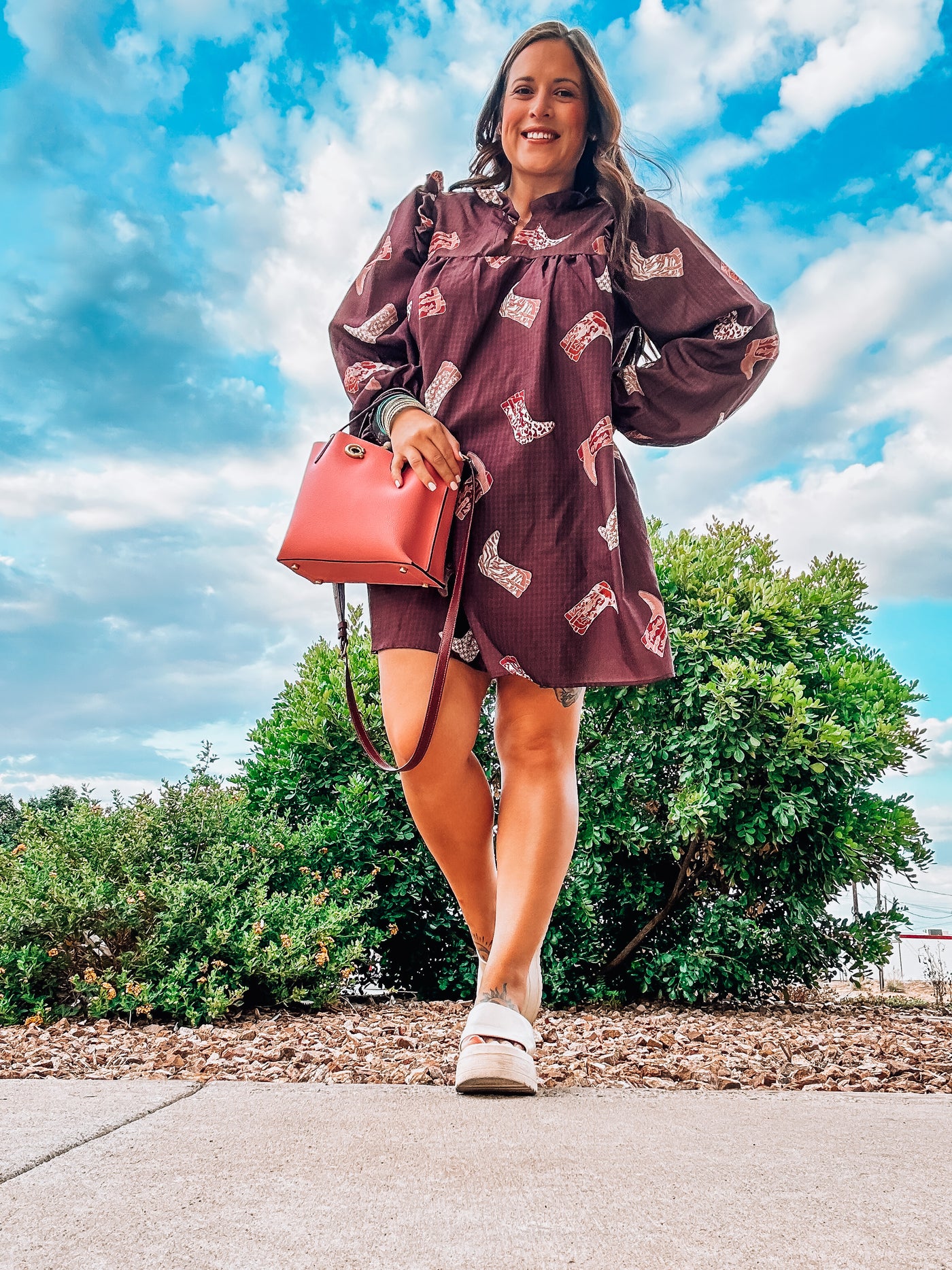 The Briley Boot Dress