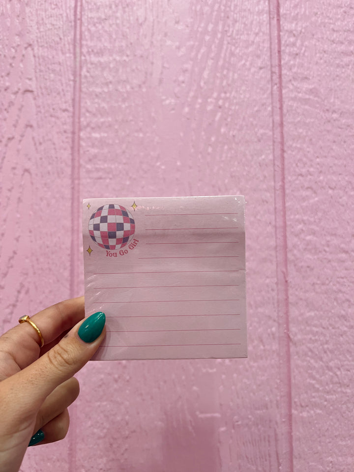 You Go Girl Sticky Notes
