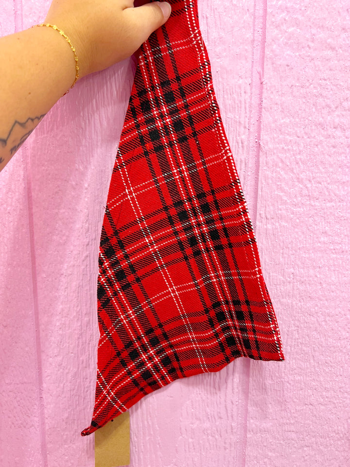 Plaid Pawfect Flannel Dog Scarf