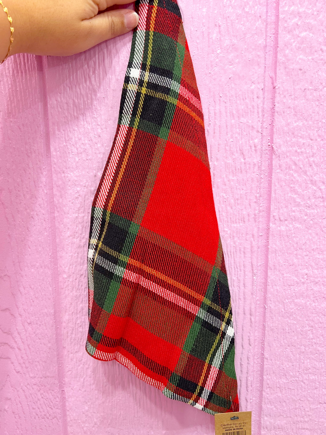 Plaid Pawfect Flannel Dog Scarf