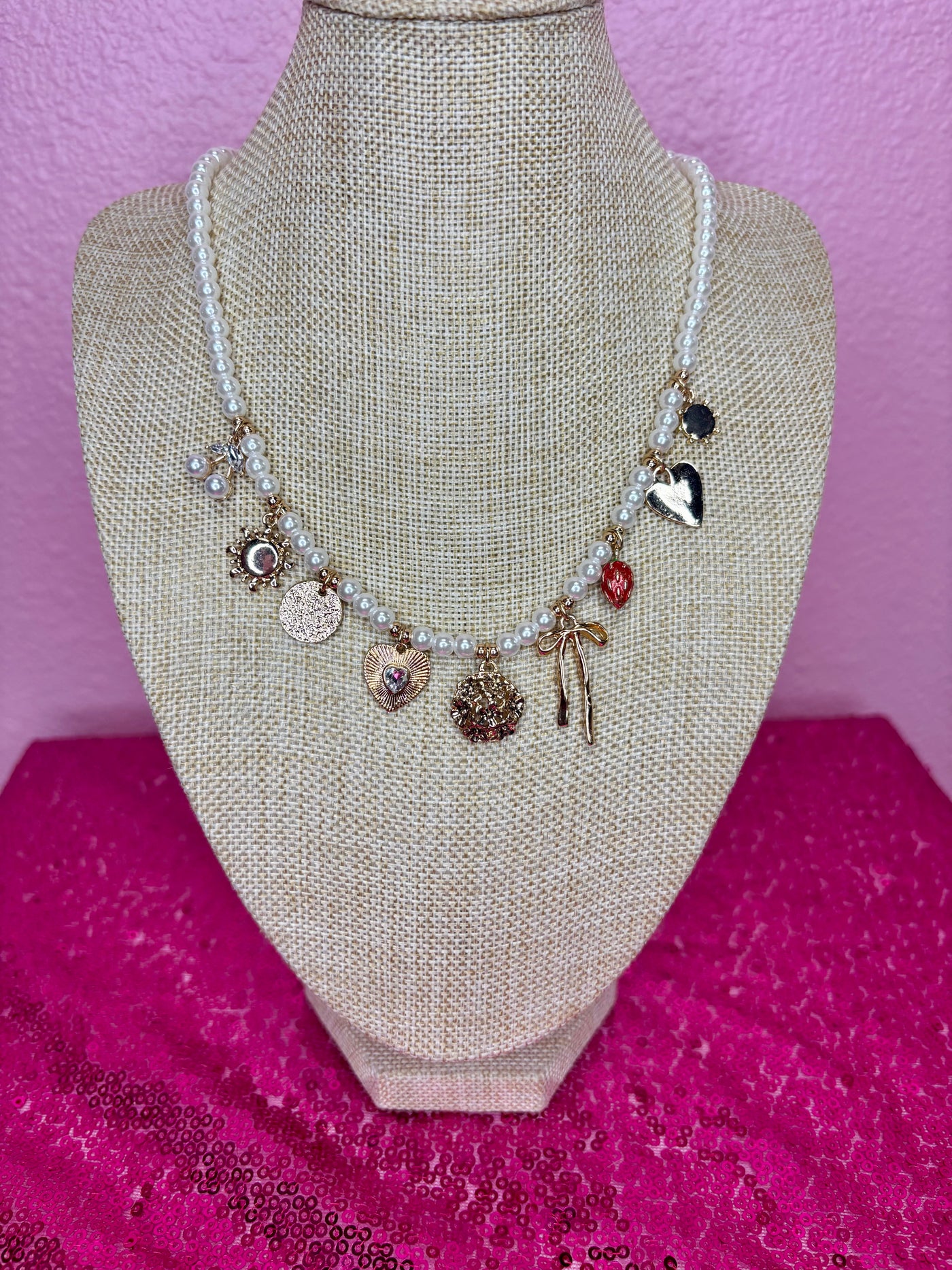 The Jojo Aesthetic Charm Necklace