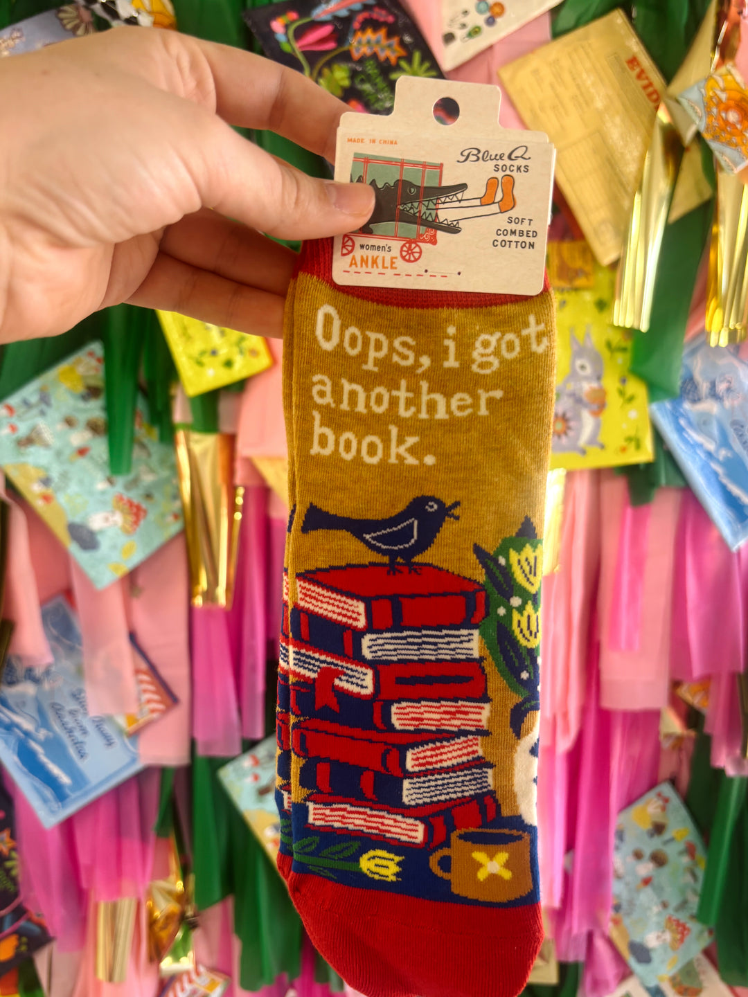 I Got Another Book Ankle Socks