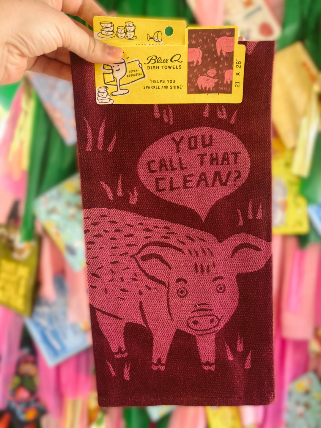 You Call That Clean Dish Towel