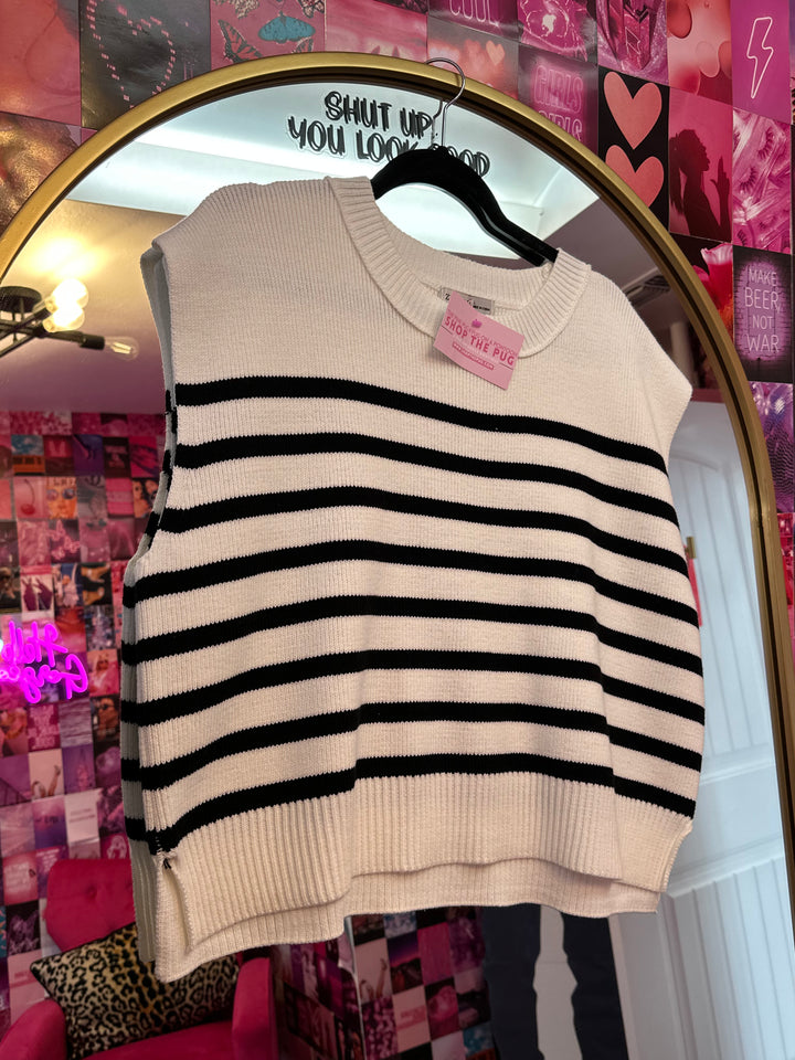 The Chicago Stripe Sweater Vest
