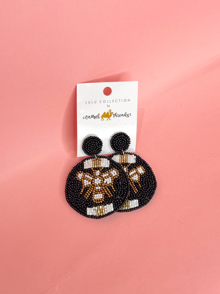 Beez In The Trap Beaded Earrings