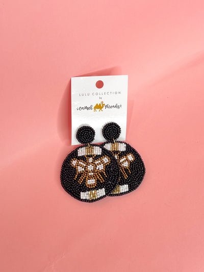 Beez In The Trap Beaded Earrings