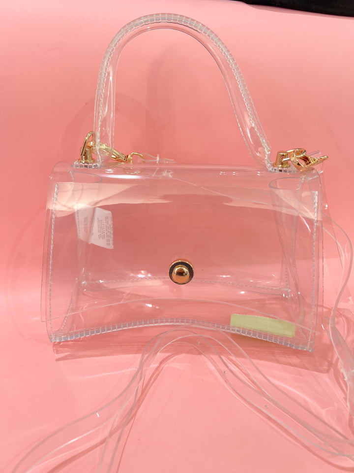 Here For A Good Time Clear Purse