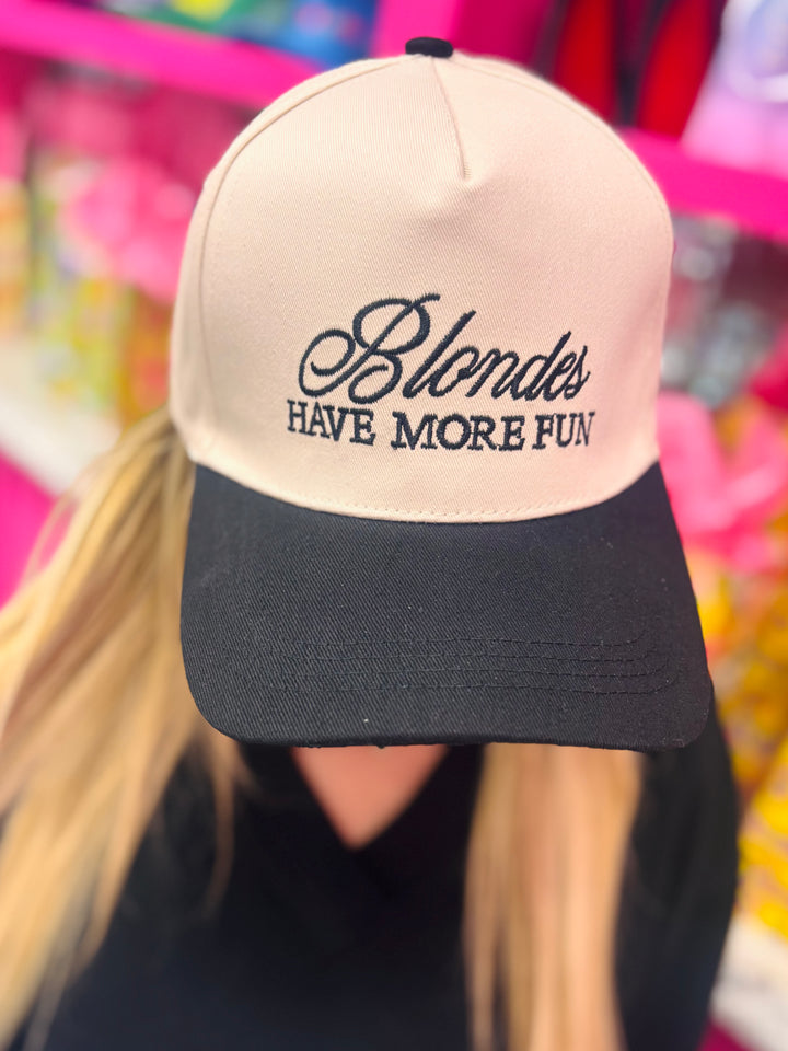 Blondes Have More Fun Trucker Hat