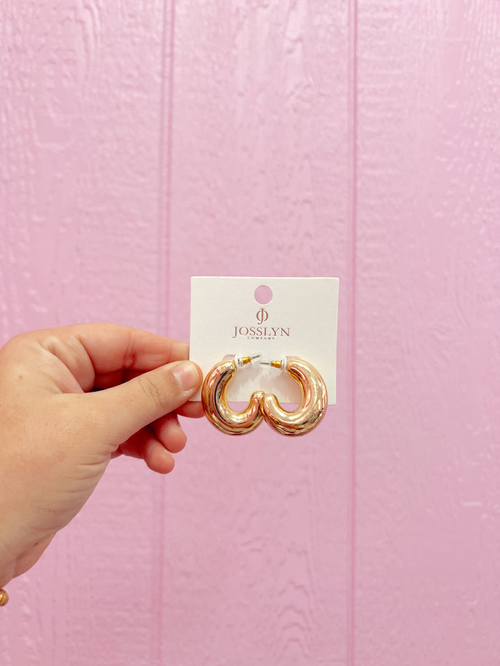 The Balloon Puff Hoop Earrings