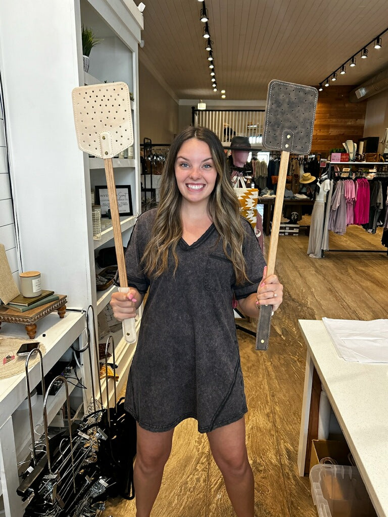 Leather Handmade Fly Swatter