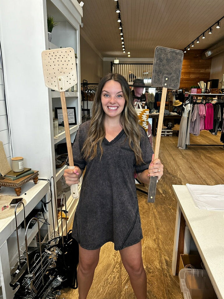 Leather Handmade Fly Swatter