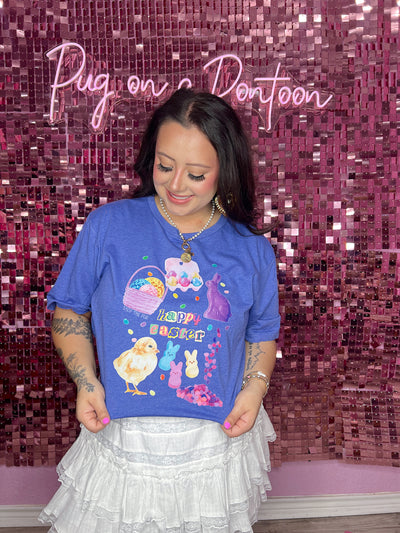 The Peeps & Disco Beats Easter Tee