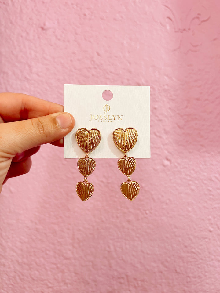 Lots Of Love Heart Earrings