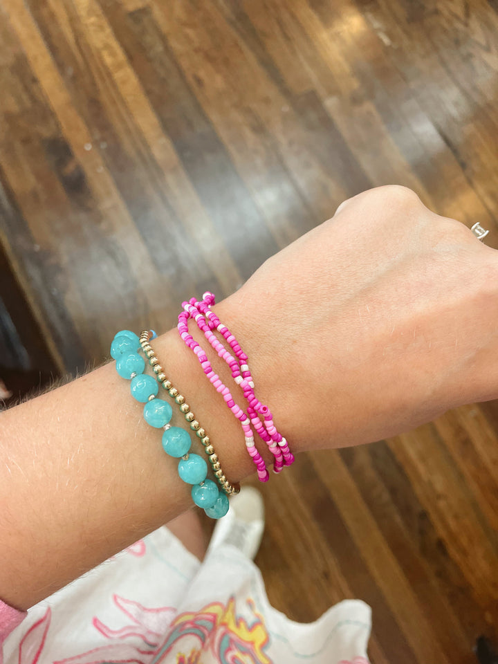 Seed Bead Stack Bracelet