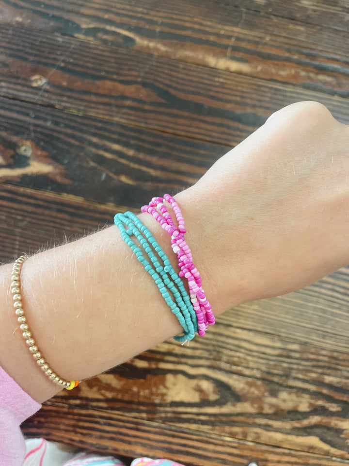 Seed Bead Stack Bracelet