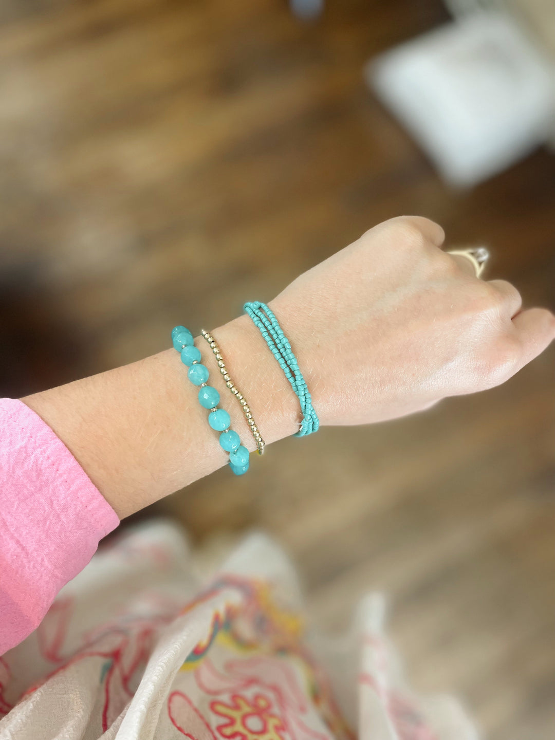 Seed Bead Stack Bracelet