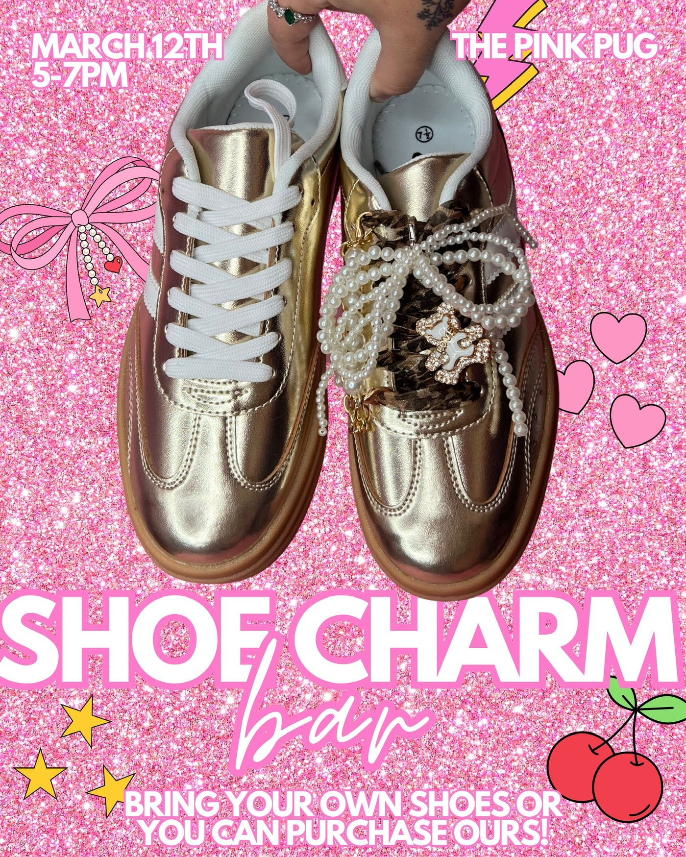 Shoe Charm Bar