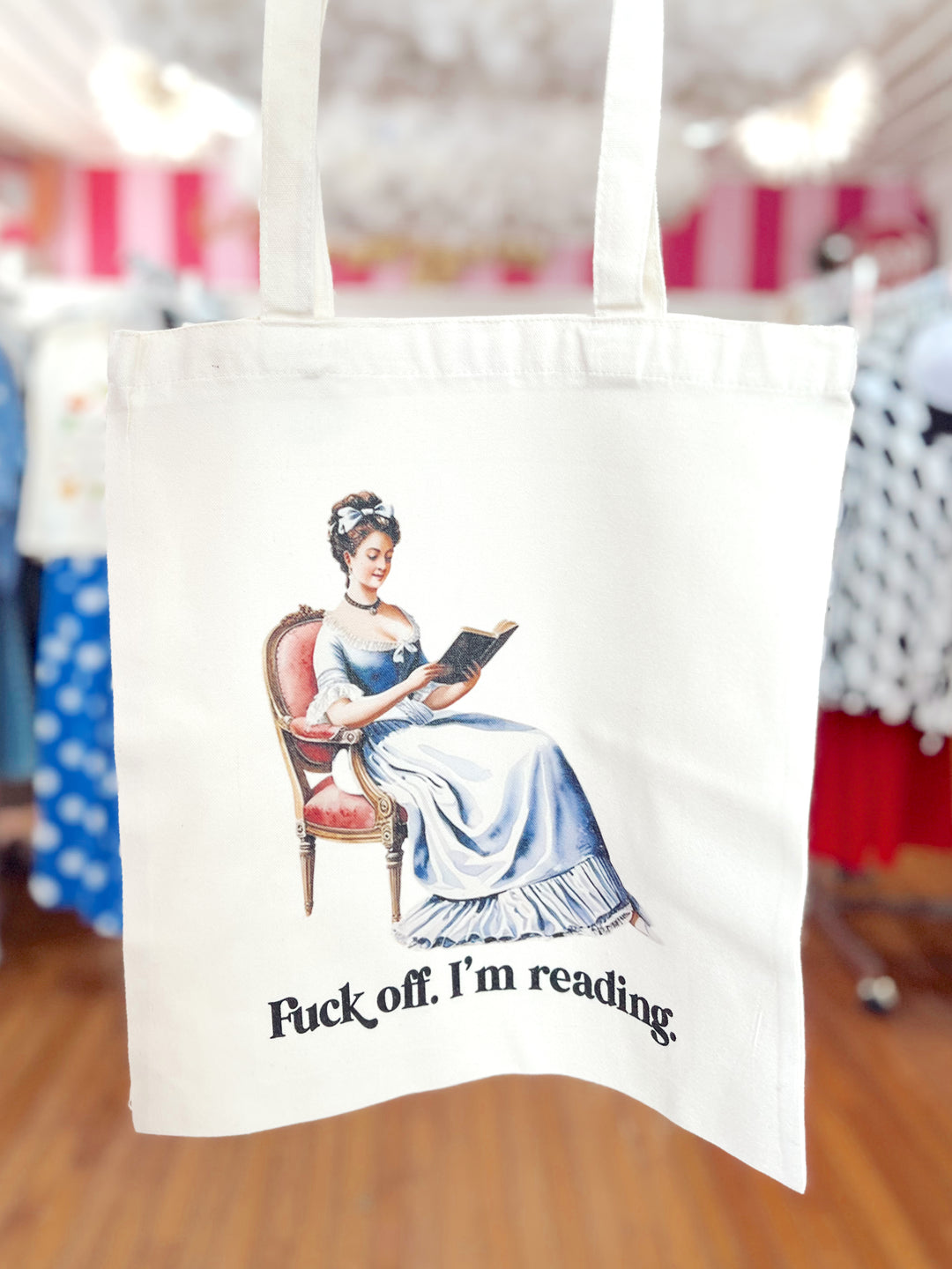 Fuck Off I'm Reading Tote
