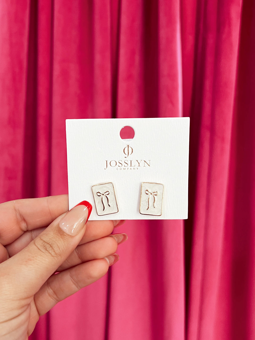 Feminine Flair Bow Earrings
