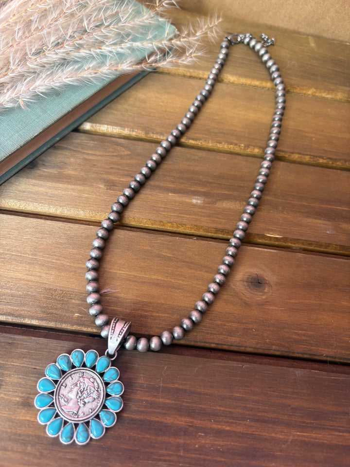 The Lady Liberty Coin Necklace